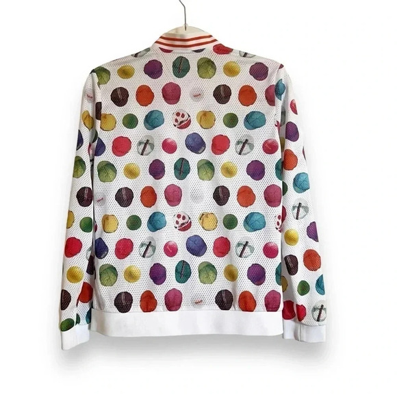 Volvic Golf Ball Print Mesh Jacket Men’s Size Small - Picture 5 of 8